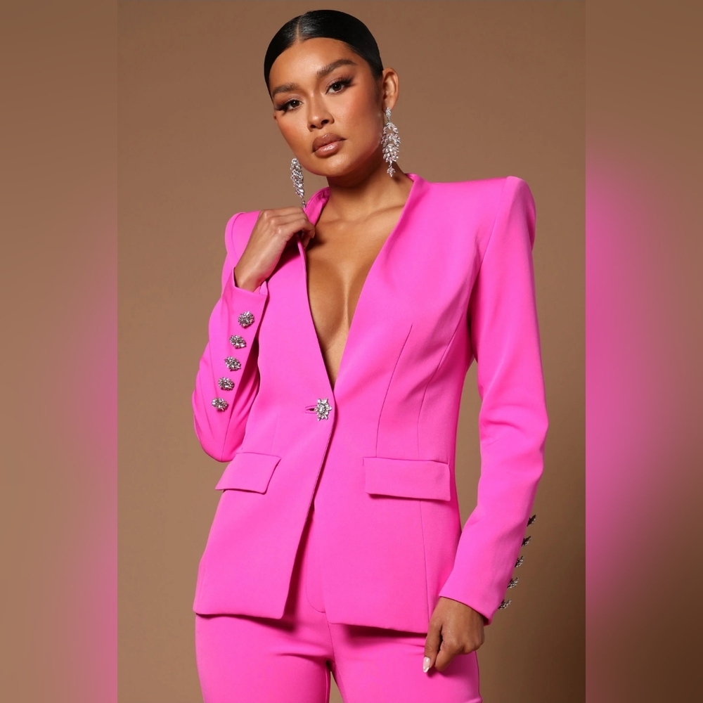 Fashion Nova Luxe - Athena Blazer and Pantsuit - SOLD OUT